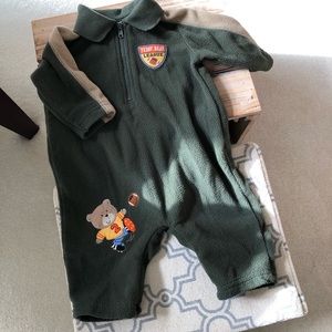 Fleece romper 3-6 months